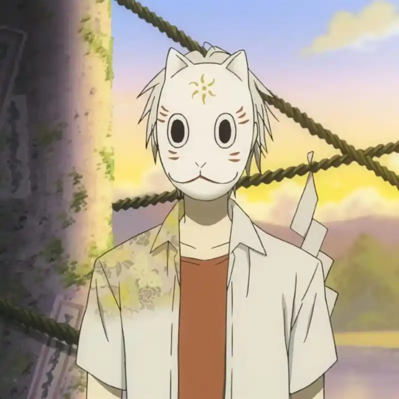 「第100期」动漫男头:萤火之森 阿银无水印男生头像