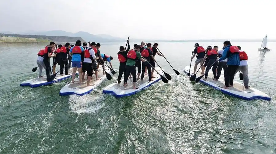 高端团建水上桨板拓展希尔水上拓展系列