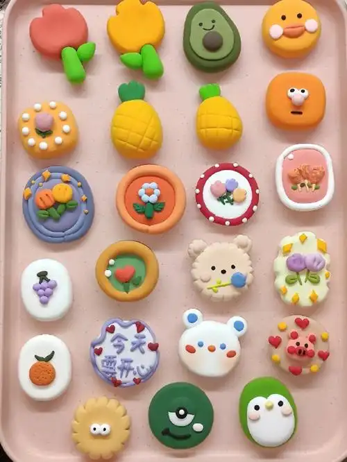 100款粘土贴画小手工,收藏和孩子一起做吧!#超轻粘土