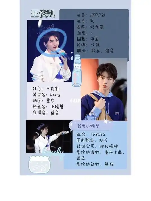 王俊凯  #tfboys暂不接受投稿注:等之前的弄完了再投稿