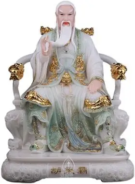 吾空胡老太爷胡天霸胡天清胡天龙实心汉白玉仙家像胡大太爷神像