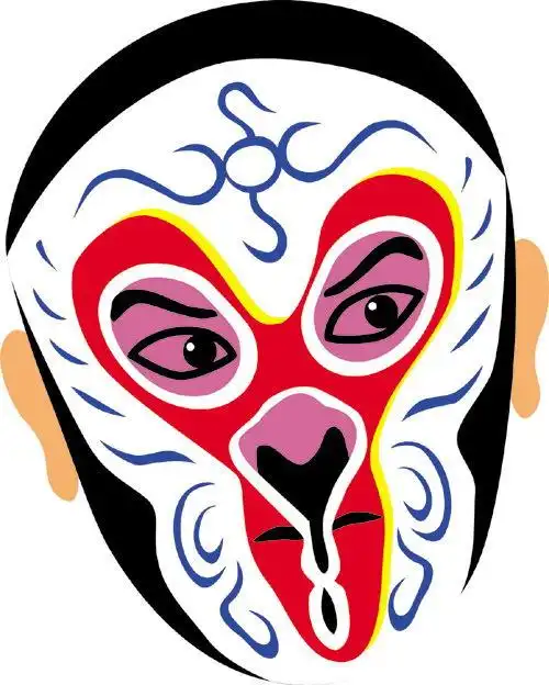 孙悟空脸谱(孙悟空脸谱图片)