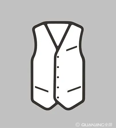 背心_插画_马甲