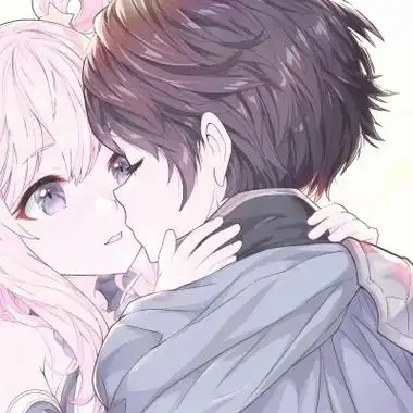 超恩爱动漫情头高清情侣头像一人一半恩爱动漫情头图片