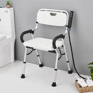 老人洗澡专用椅卫生间安全座椅洗澡凳老年人防滑浴室折叠凳沐浴椅
