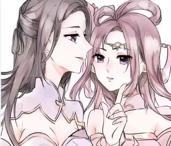 王者荣耀同人图欣赏:貂蝉和她的女性cp们,每一张都攻气十足