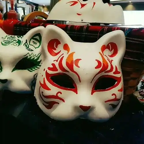 狐狸面具,一起来画一个吧931593159315