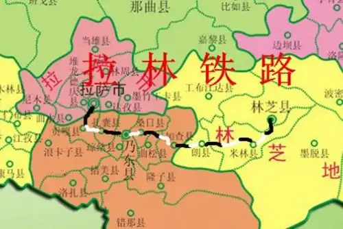 拉萨林芝铁路绿色环保施工2021年全面通车