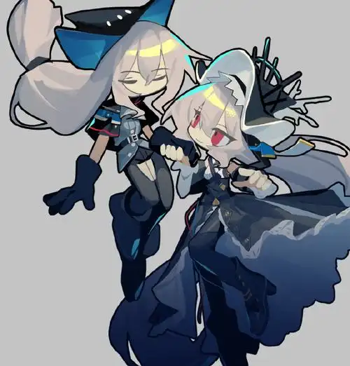 明日方舟##斯卡蒂##幽灵鲨##归溟 幽灵鲨