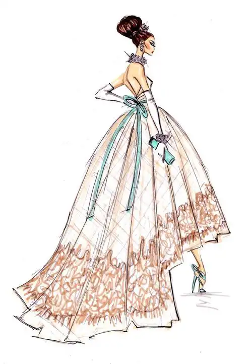 【笔尖时尚】 手绘插画 服装插画 素材 服饰风尚 插画 | 让衣服负责美