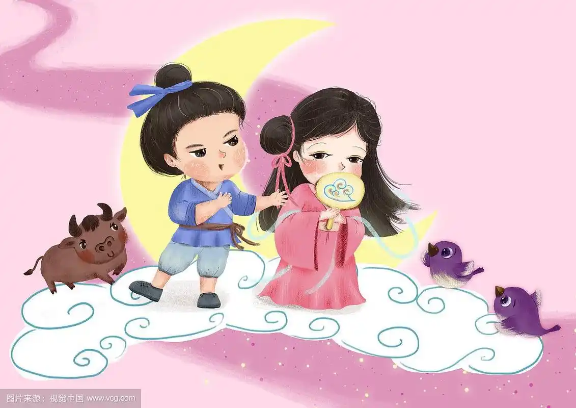 七夕-q版牛郎织女