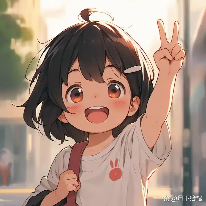 情侣头像展|比耶手势让你秒变时尚达人7015