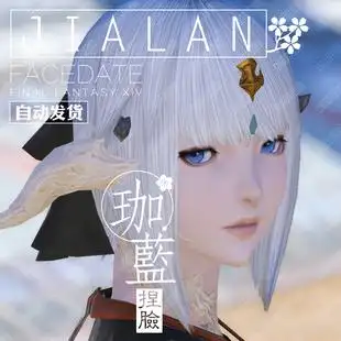 最终幻想14 ff14捏脸数据脸型 星辰 敖龙族龙女龙娘 珈蓝 晨曦