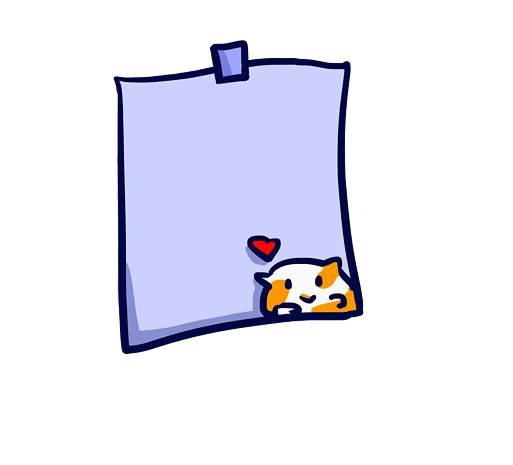 可爱卡通边框插画