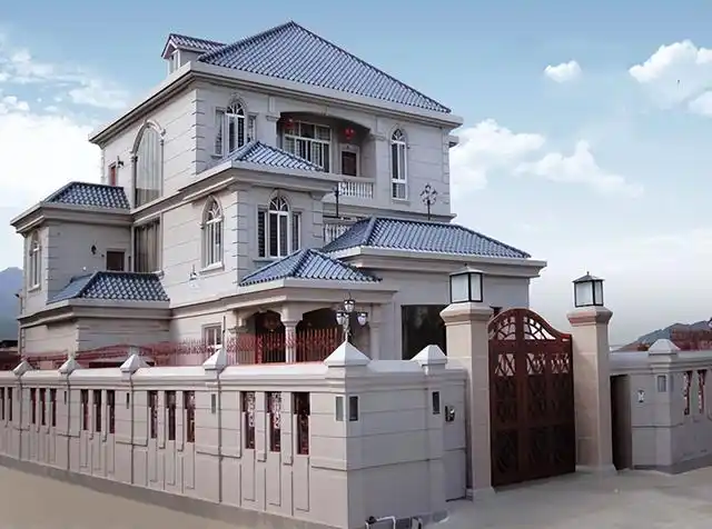 为什么这么说,别墅外墙装饰就像是装扮人们的衣服.