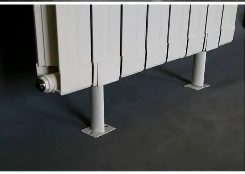 鲁本斯钢制支架铜铝暖气片地支架轻质墙体用自采暖会合供暖支架 钢制