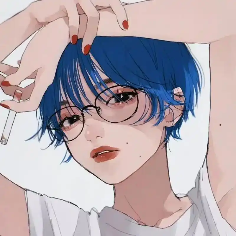 白天是搞笑的废物  深夜是抑郁的怪物.#头像#动漫#潮图 # - 抖音