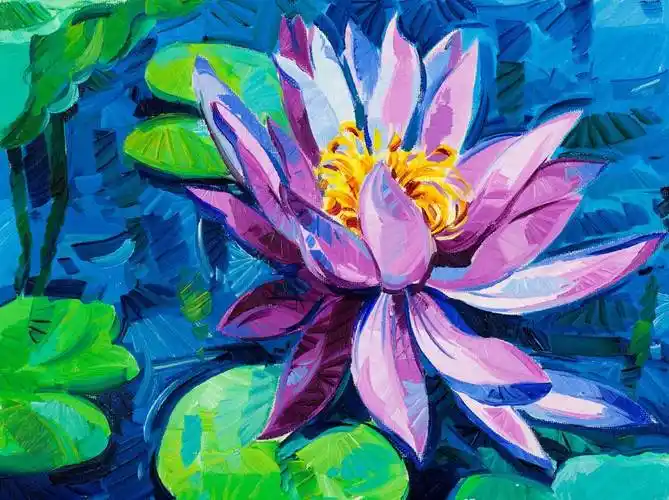 简单好画的水粉画花类晕染