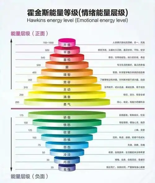 教练分享 | 从霍金斯能量层级看教练和自我教练有效性