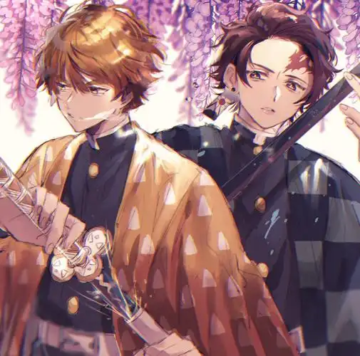 鬼灭之刃我妻善逸灶门炭治郎