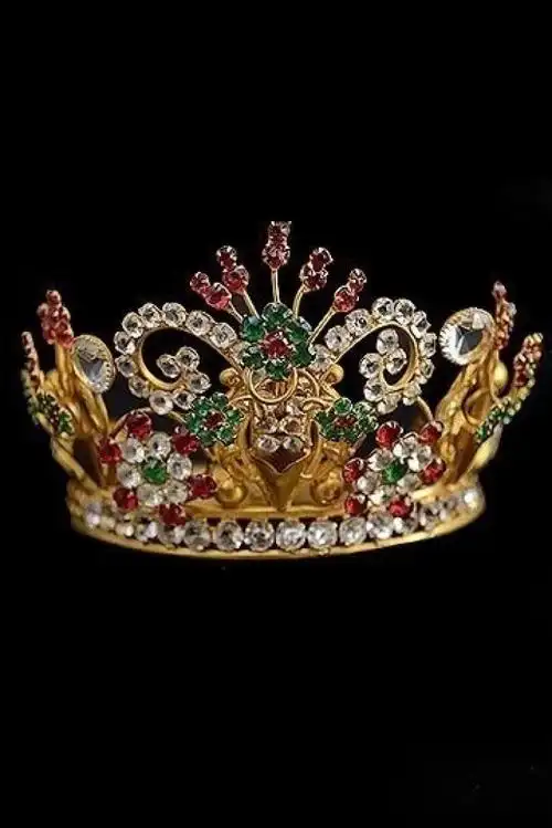 珠宝|十九世纪,法国民间制作的王冠配饰.(三)