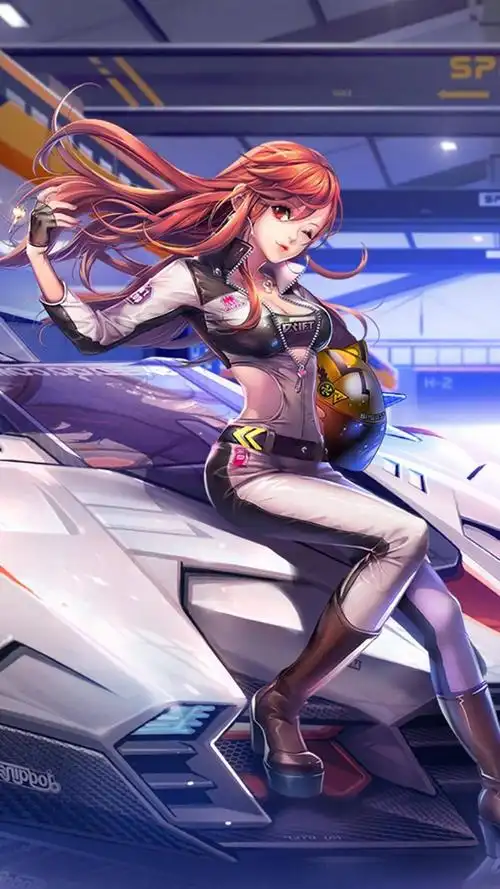 qq飞车代言人小橘子