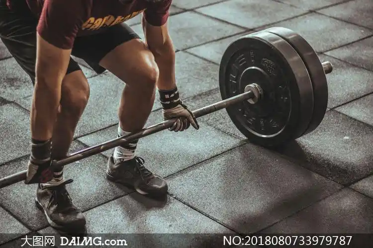 体能力量训练人物局部特写高清图片