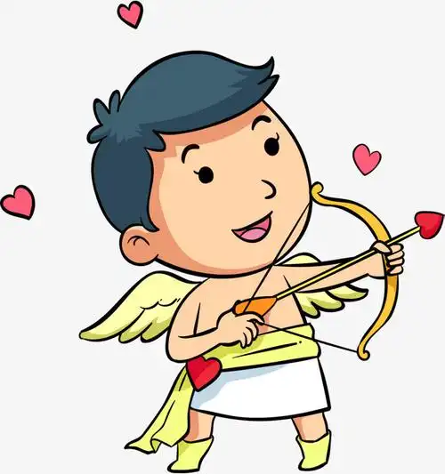 情人节射箭的丘比特