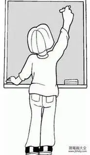 小孩背影简笔如何画抱着篮球的简笔画小男孩人的走路背影简笔画一学