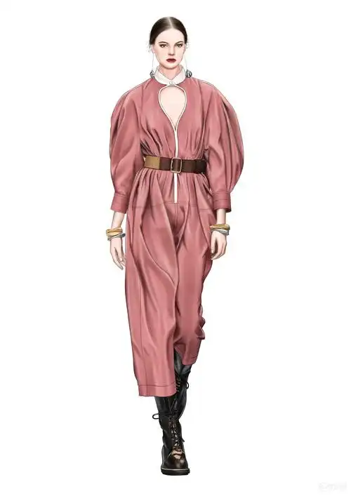 电脑服装效果图-服装画/服装设计手稿 - 穿针引线服装论坛