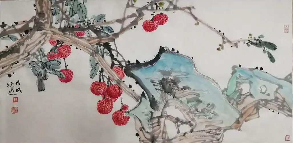 李德道,男,1969年生于广西南宁,多年来在广西艺术学院著名中国花鸟