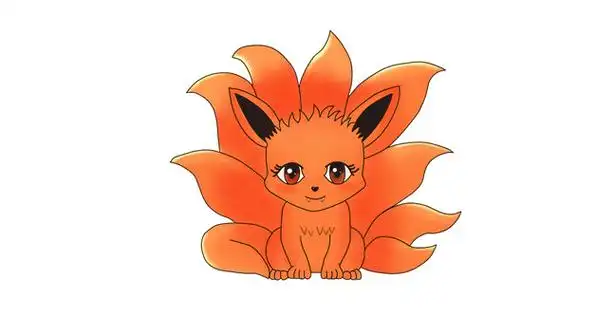 火影九尾怎么画