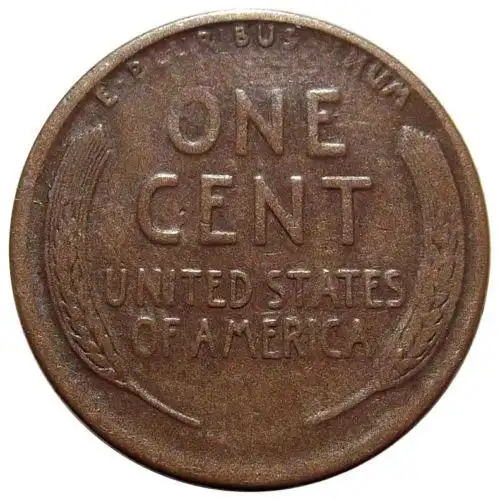 1913-s lincoln one cent - wheat penny - san francisco mint