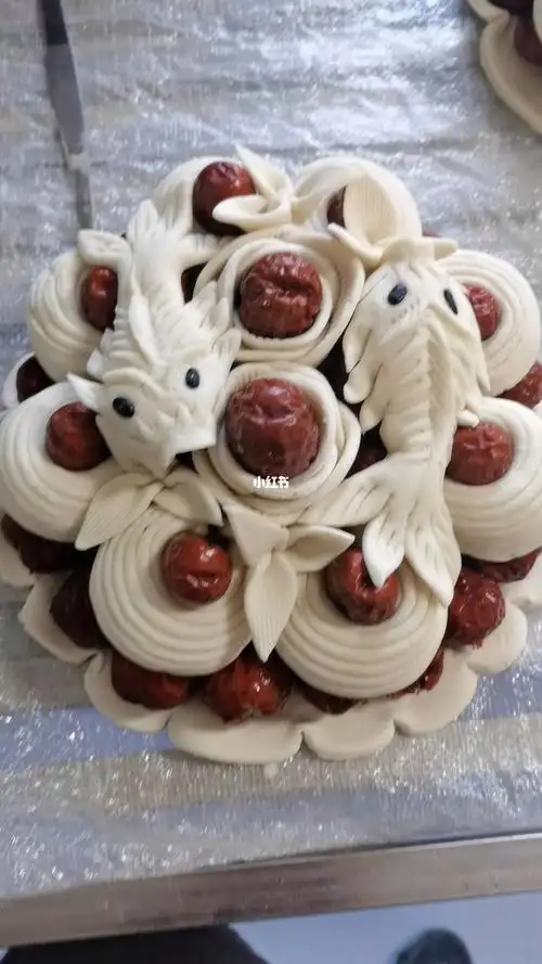 忻州红霞花馍花饽饽培训春节枣花糕春节礼盒