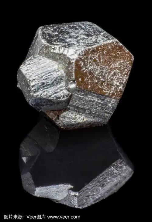 自然,黄铁矿,黑色背景,立方体,切片食物