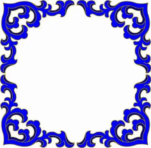 我收集的彩色蒙古族图案40张