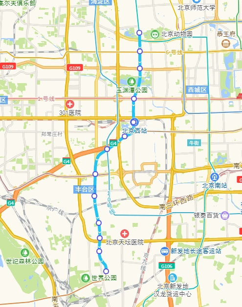 北京地铁9号线乘车指南(站点,首末班车时间表,线路图)