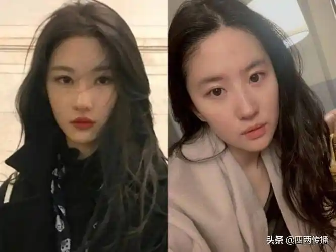 这些网红和明星撞脸,迪丽热巴的让人惊呼!分不清!_张翰_iu_刘亦菲