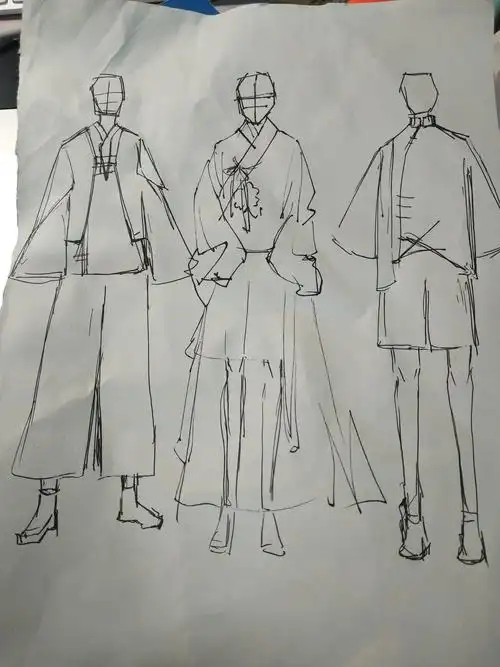 现代复古校服-快来给我投票吧!-中国大学生创意节