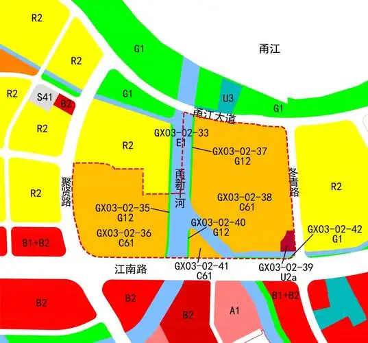 宁波国家高新区gx03地段控制性详细规划局部调整原浙大软件学院地块批