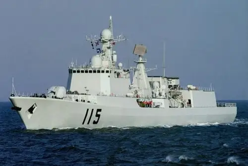 资料图:我国海军051c级115沈阳号驱逐舰配备先进信息化装备