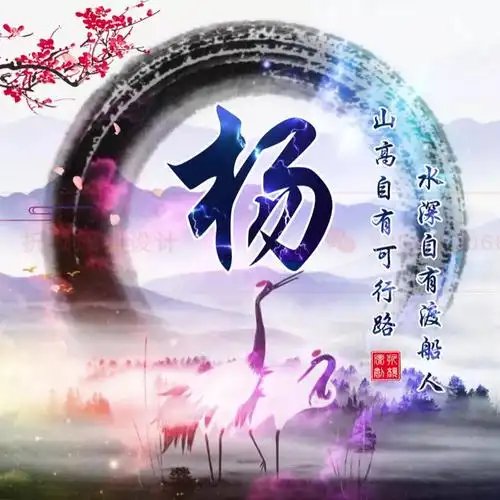 姓氏头像,古风版个性头像!有没有你喜欢的