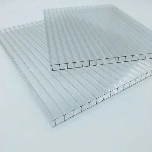 户外遮阳板钢化塑料板雨棚阳光房pc道具瓦片瓦楞钢结构阳光房