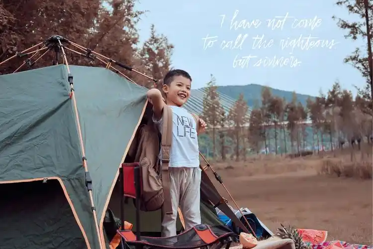 阿布photo的儿童摄影作品《露营》
