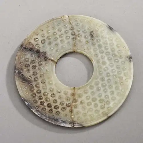 汉广陵王墓博物馆,馆藏玉璧,玉环一览!见证西汉的玉器之美!