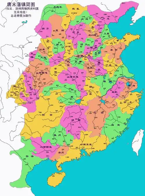 唐朝地图(唐朝疆域)