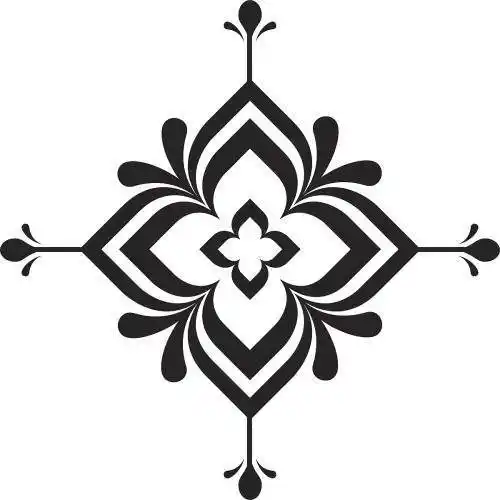 对称图形水彩画 对称水粉画