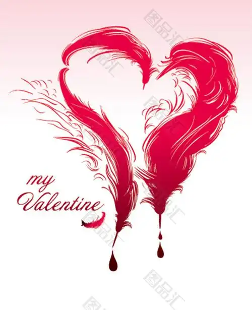 图品汇 设计元素 节日元素 创意情人节矢量元素上图作品的源文件由图