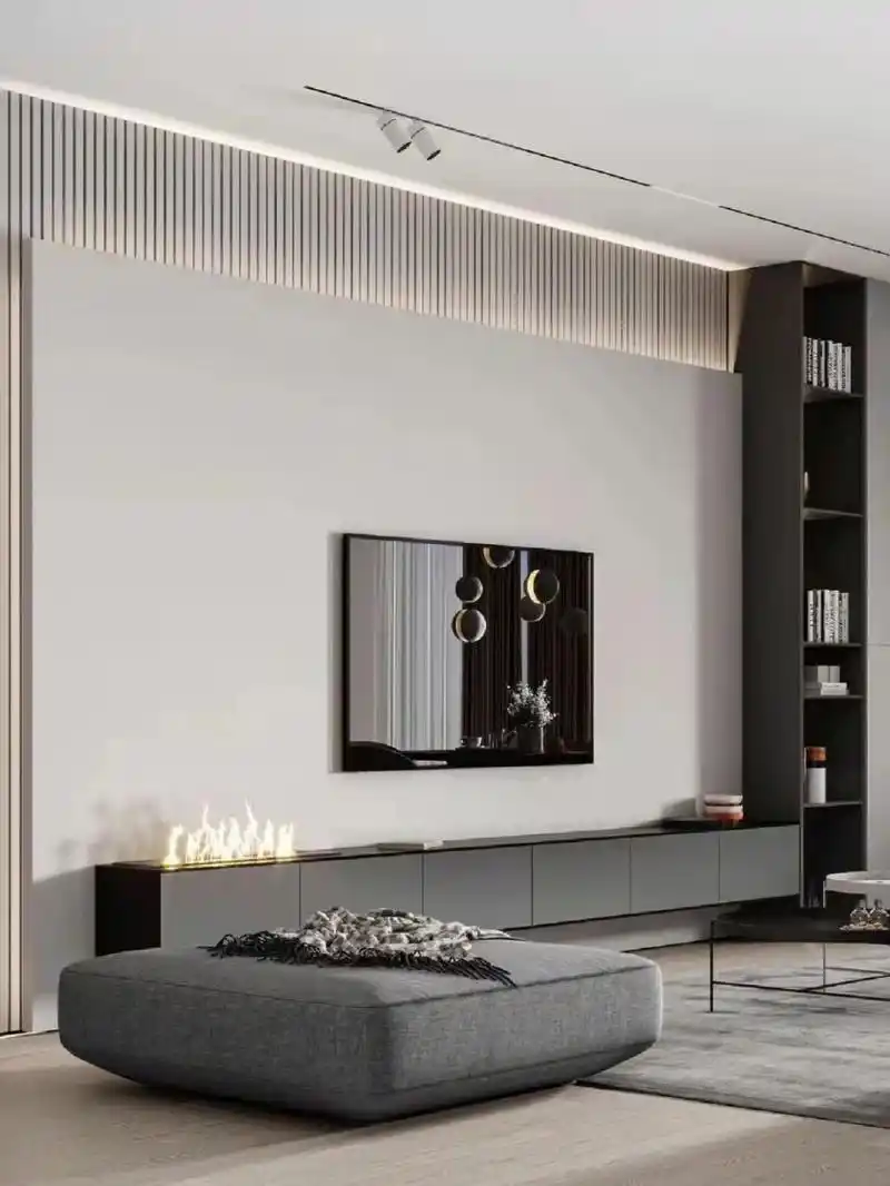 现代简约|八款极简风电视背景墙设计 装修灵感分享——>>>>>>74以