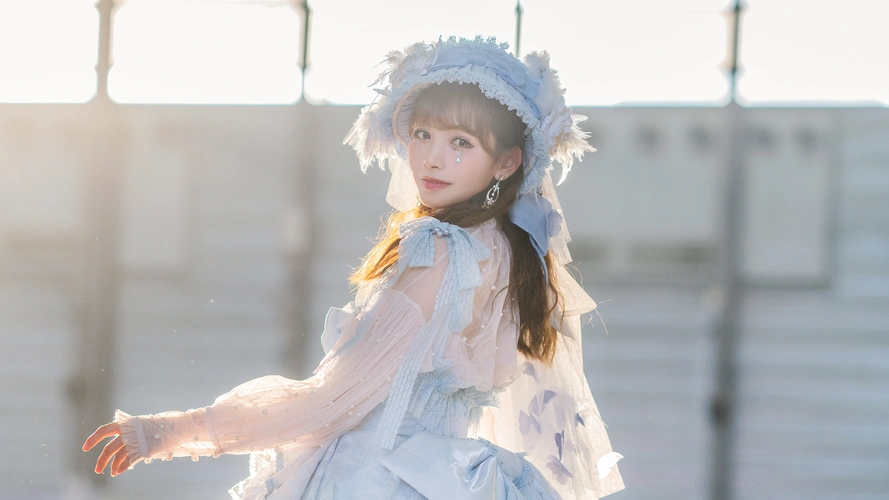 洛丽塔少女甜美清新写真